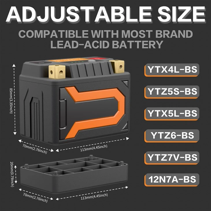 High Performance Motorcycle Battery suppliers